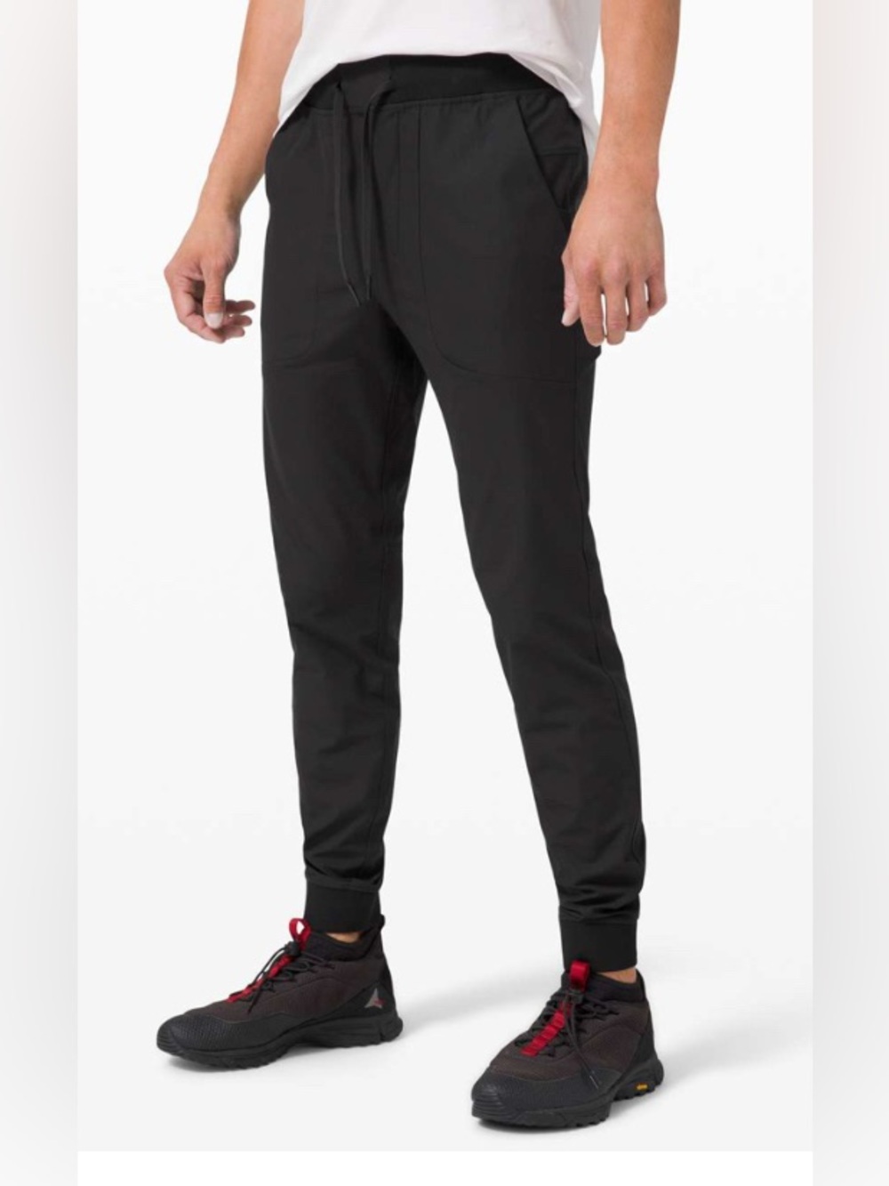 Lululemon Men’s ABC Jogger Skinny Black Pants Sz S